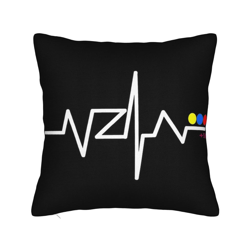 VZLA Heart Pillow Cover Stuff Soft Cushion Cover Gift Pillow Case Cover Seat Multi-Size