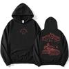 Alex Warren Alles wird gut, Kleiner Kapuzenpullover Mode Langarm Kapuzenpullover Lässiges Design Grafikdruck Pullover Unisex