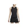 Nike Court Advantage Solid Color Quick-Dry Sleeveless Tennis Top Women Tops Black FD5674-010