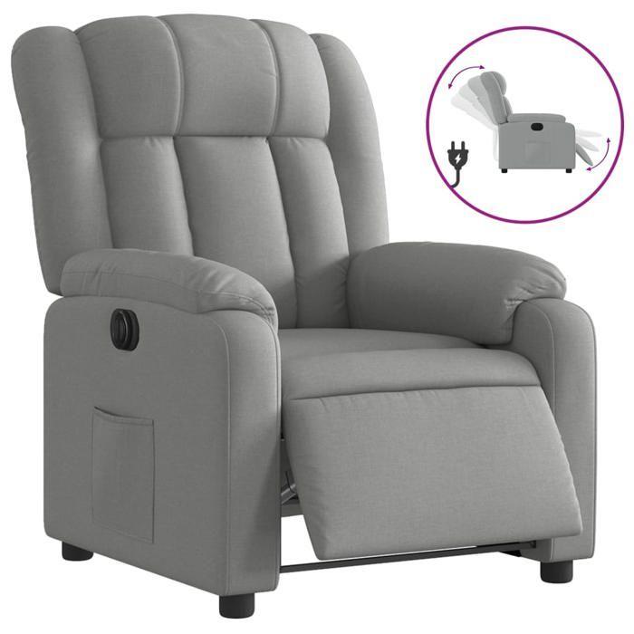 VidaXL Electric Recliner, Relaxation Chair with Backrest, Seat with Armrests, TV Armchair for Living Room 3205292