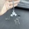 Silicone Bluetooth Wireless Earbuds Lanyard for AirPods & Xiaomi - Anti-Lost Magnetic Strap for Running Sports.