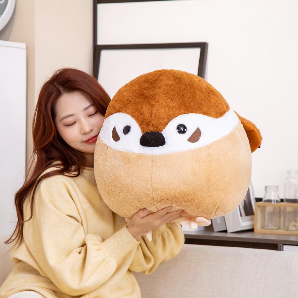 35 /40cm Lovely Simulate Sparrow Crow Plush Toys Stuffed Soft Round Bird Pillow Sofa Cushion Dolls Nice Birthday Gift For Baby