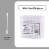 Boxed Black Double-Headed Spiral Cotton Swabs for Ear Cleaning