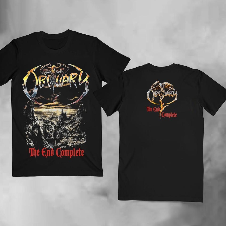 

New D T G tshirt OBITUARY The End Complete Tee Unisex T-Shirt S
