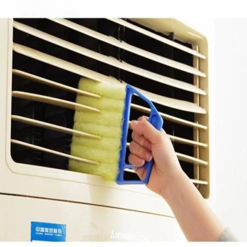Žaluzie štěrbinový kartáč multifunkční čisticí kartáček na domácí záclony čištění artefaktů ventilátor klimatizace k odstranění prachových kartáčků
