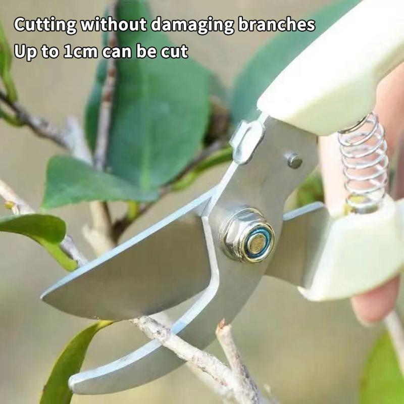 Stainless Steel Scissors Flower Cut Arrangement Pruning Fruit Tree Garden Branch Cutting Household Grafting Gardening Scissors