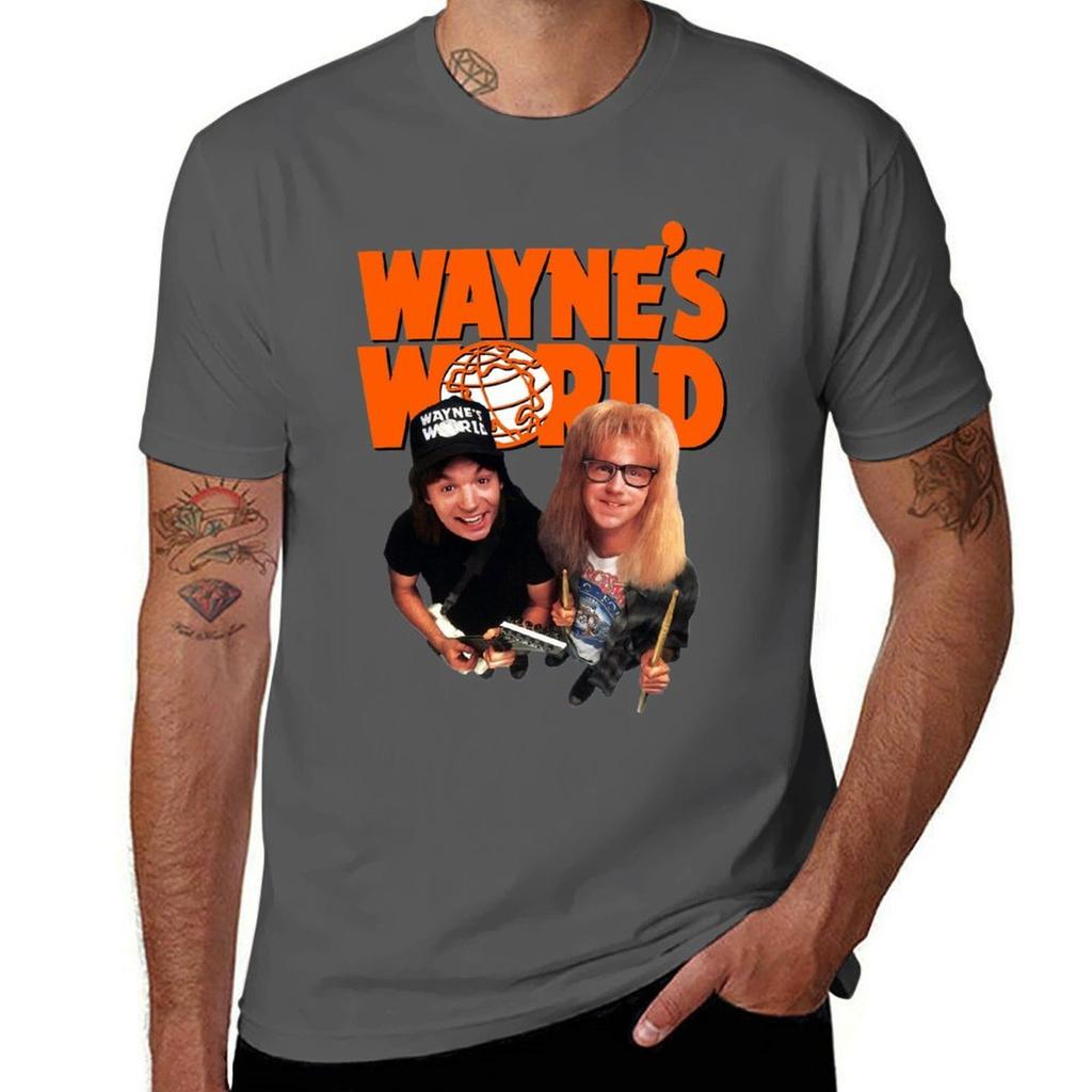 Waynes World Essential Tshirt Casual Holiday Short Sleeve Tee