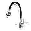 Lucky Cat Hot & Cold Stainless Steel Faucet for Kitchen & Bathroom Sink
