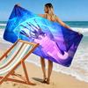 Dynamic Warriors: Action Adventure beach towel Portable for travel Beach towel for vacation photos swim Outdoor pool towel seaside beach towel