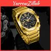 Mens Sports Quartz Watch With Alloy Band And Casual Design For Business And Daily Wear