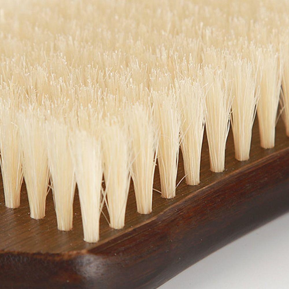 Soft Bristles Massage Brush Ergonomic Bath Exfoliating Brush Back Brush  Spa Accessories
