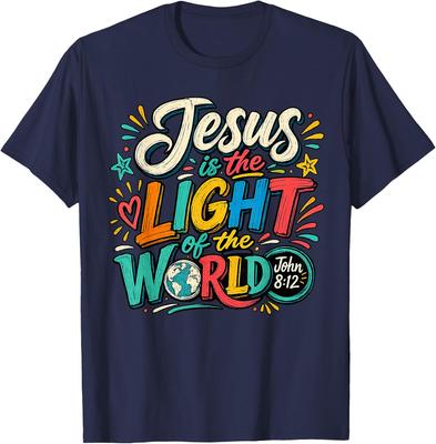 Jesus Is The Light of The World John 8-12 Unisex T-Shirt
