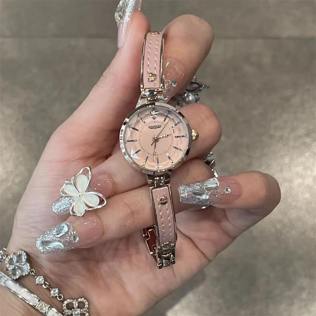 Versatile Fashion Small Dial Quartz Watch for Women Luxury Casual Ladies Wristwatch Elegant Compact and Delicate Fashionable New