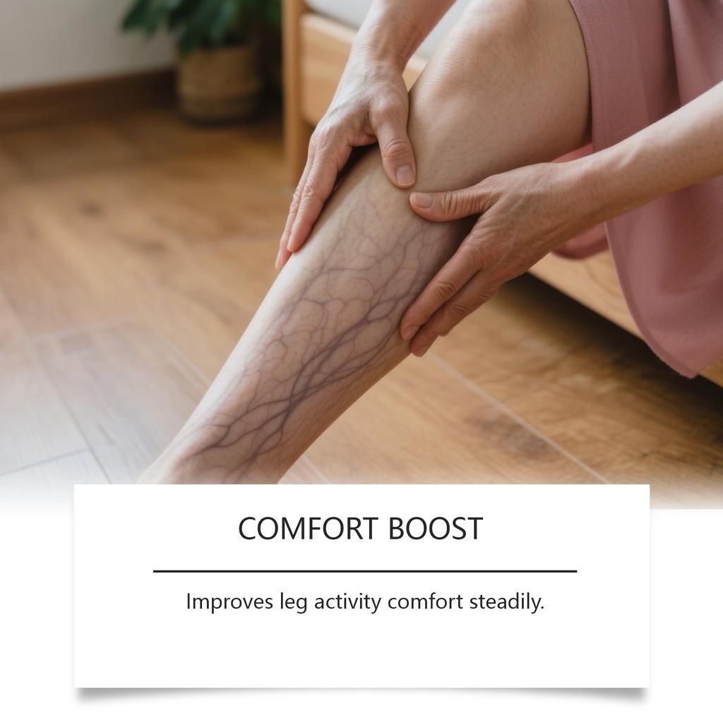 Beinpflege-Pflaster Pflegt die Haut der Beine sanft, spendet Feuchtigkeit, lindert Beschwerden bei Krampfadern, praktisch für das tägliche Gehen