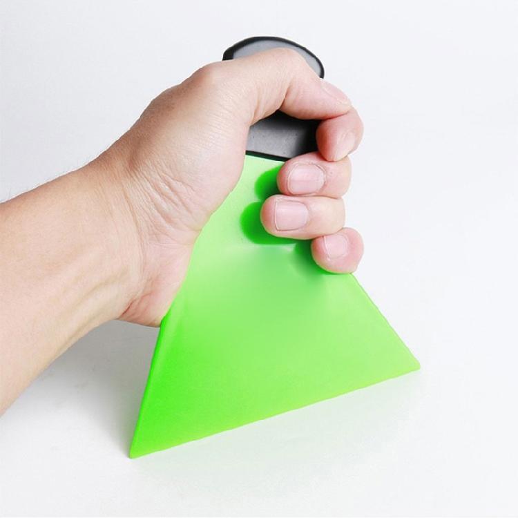 Windshield Ice Breaker Plastic Scraper Quick Clean Glass Brush Snow Remover