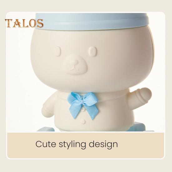 Pen Holder Cartoon Pig Design Desk Organizer Multi-functional Makeup Brush Storage Holder for Home School Office Supplies