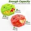 Portable Travel Weekly Pill Organizer Box Case 4 Times A Day 28 Extra Large Compartments Organizer Container for Vitamin Fishoil