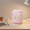 Bible Bag with Handle Large Capacity Bible Study Organizer Zippered Book Carrier Lightweight Religious Accessory