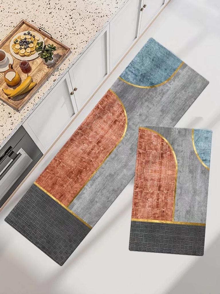 Fashion Simple Nordic Style Kitchen Mat  Carpet House Hold Carpet Modern Home Decor