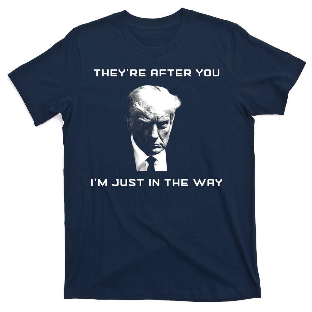 

In The Way Donald Trump Unisex T-shirts for Man Woman Short Sleeves Summer Tees Casual Cotton Luxury Fashion Couple s Clothings