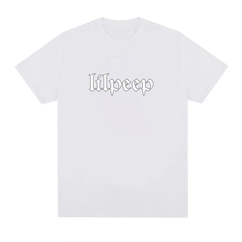 T-shirt Lil Peep Unisexe Unisexe Grande Taille Mode Col Rond Respirant Décontracté Streetwear Harajuku Surdimensionné Imprimé T-shirts Unisexe