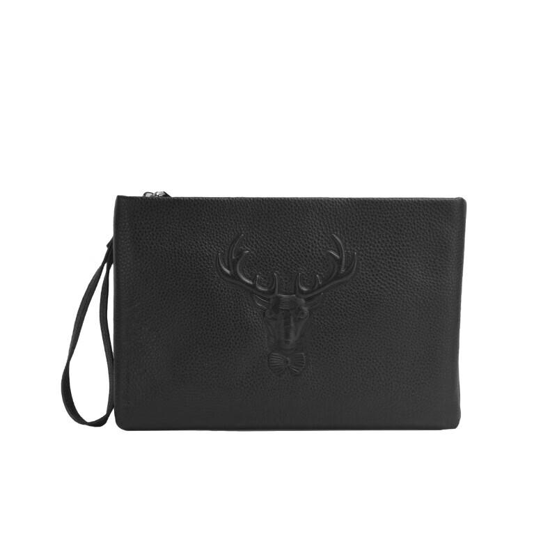 

Plover Men s Deer Head Leather Wallet
