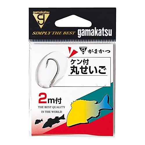Gamakatsu Maru Seigo with thread, white 2M No. 15-Harris 5 large