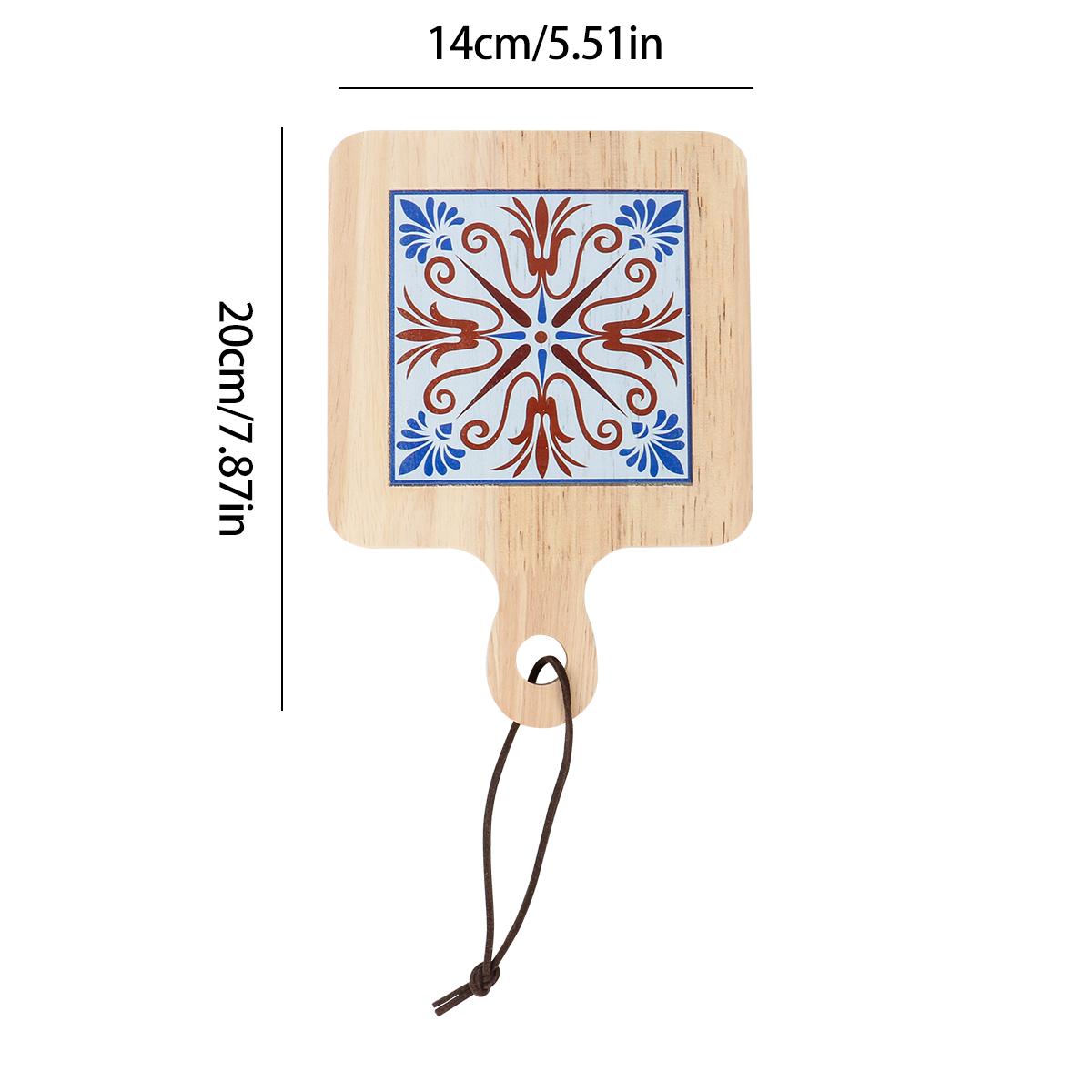 

Декоративные деревянные подставки для горячих блюд, кастрюль, держателей для горячих горшков, подушек для кофе, декоративных подушек для чая, кухонных украшений M розовый