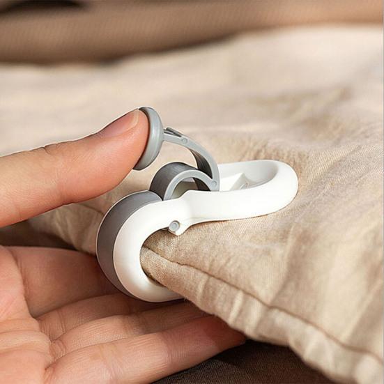 6Pcs Padded Comforter Clips Safe Locking Mini Size Simple Installation Duvet Clips Comforter Fasteners Set