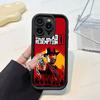 Red Dead Redemption RDR 2 Phone Case For iPhone 17 16 15 13 11 12 14 Pro Max Plus Silicone Cover Shell