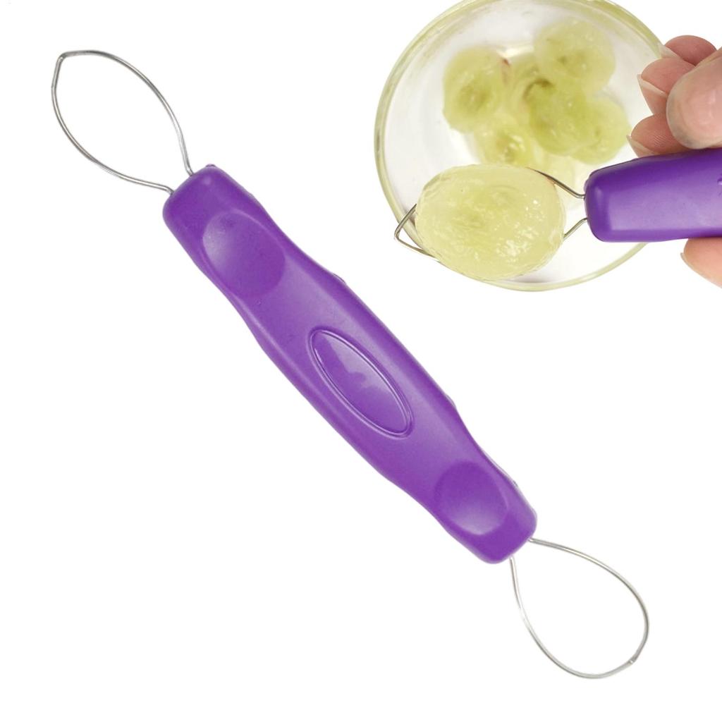 1PC Grape Tip Peeler Peeler Peeling Artifact To Seed Device Meat Collector Meat Picker Peeling Grape Skin Peeler Kitchen Gadget