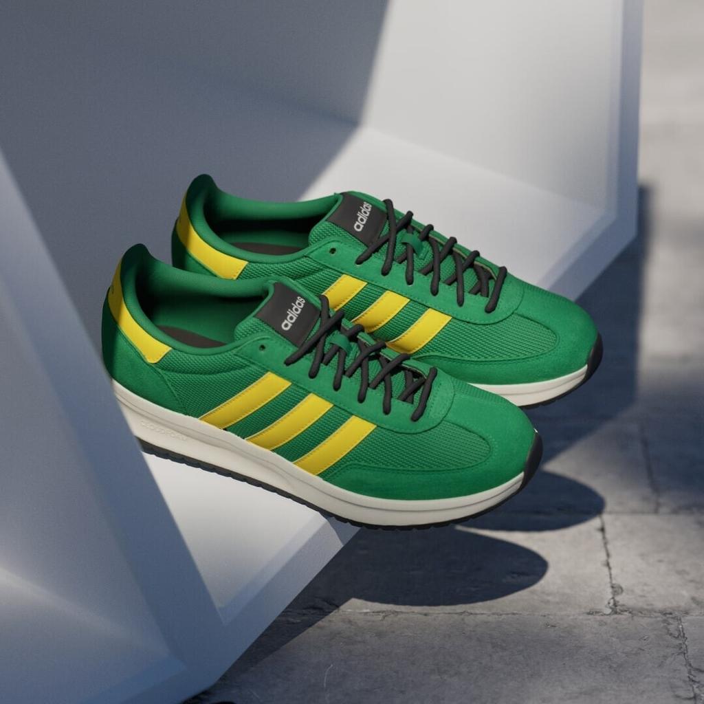 Adidas Run 70s 2.0 Sneakers Green/yellow/off White