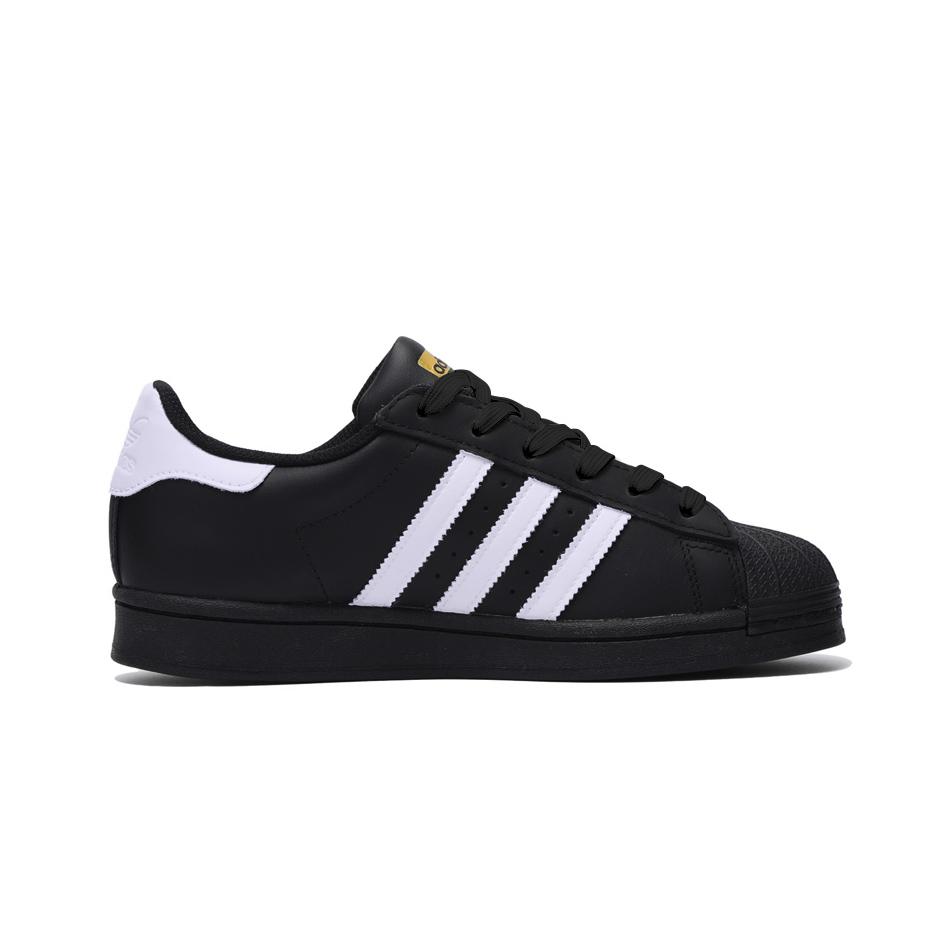 adidas Orijinaller SUPERSTAR Kaymaz Aşınmaya Dayanıklı Düşük Üst Kaykay Ayakkabıları Unisex Siyah EG4959(Takım189-)