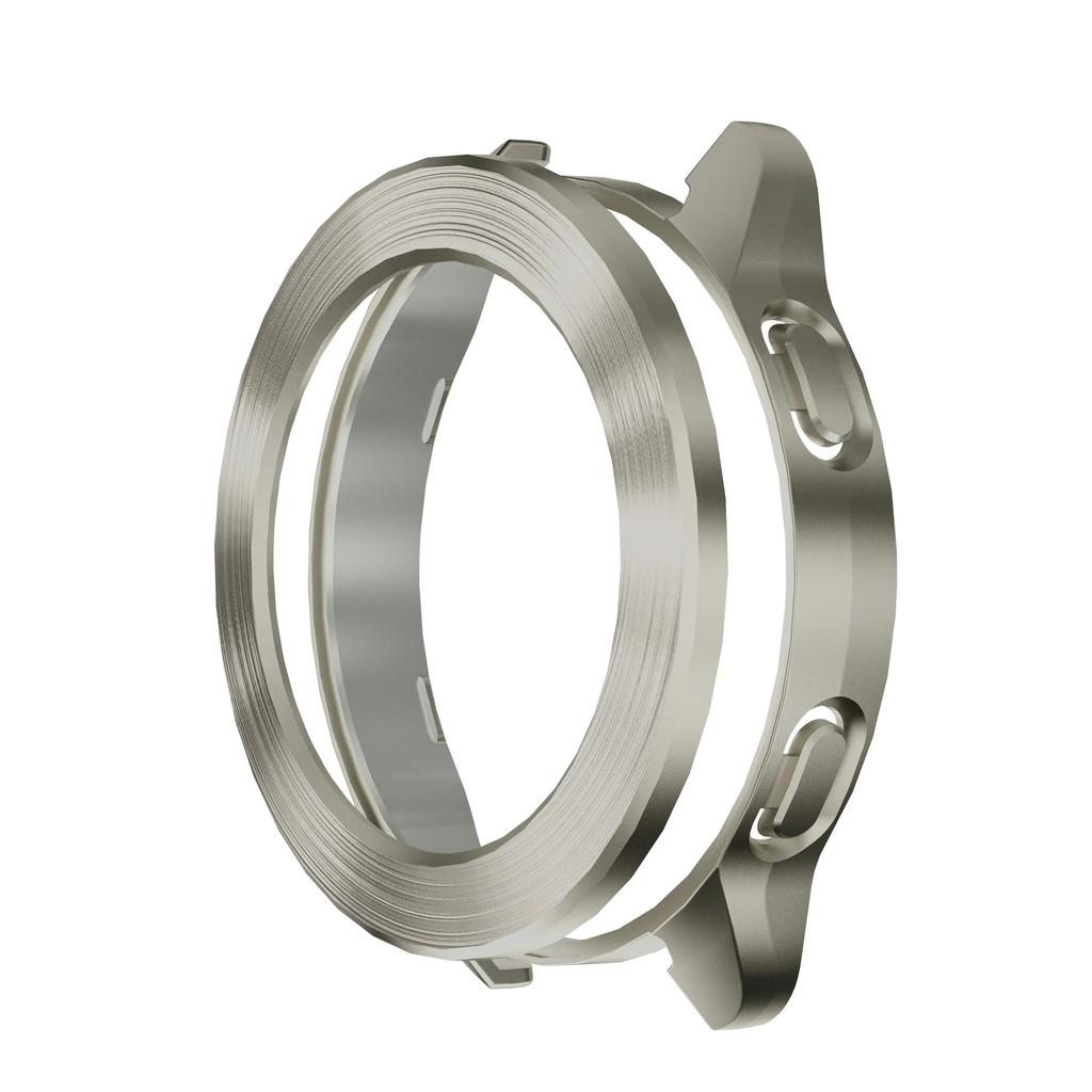 Cover for Xiaomi Mi Watch S3 Case Accessories PC Protector Shell for Mi Watch S3 Electroplated Wire Drawing Hollow Case+bezel