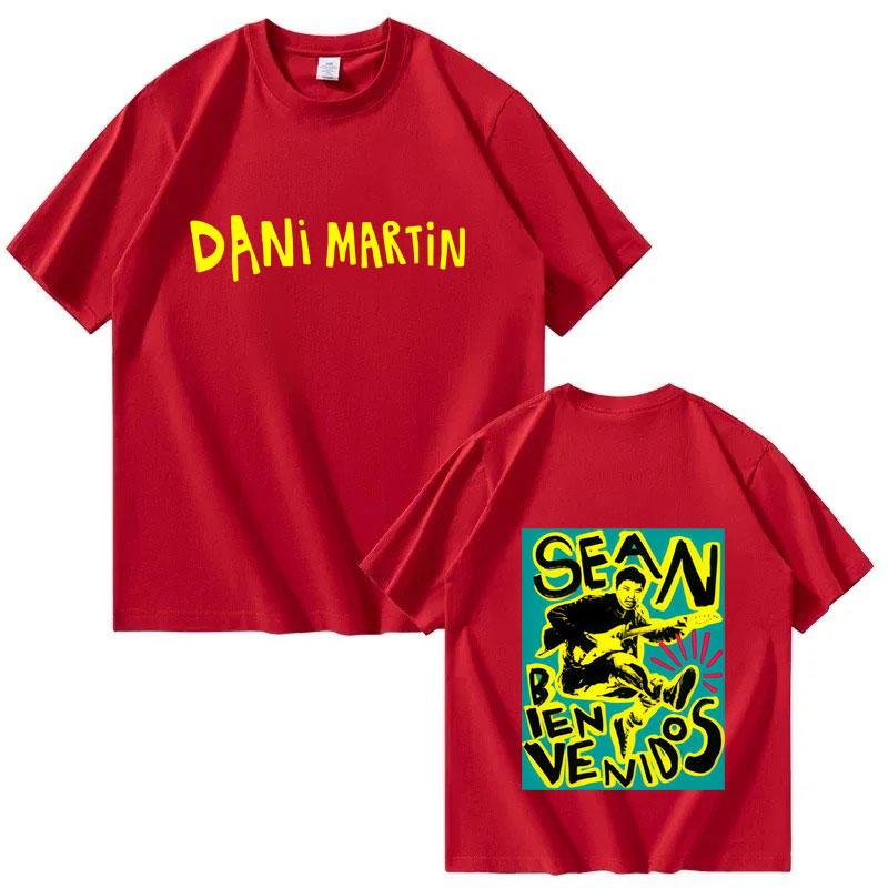 Singer Dani Martin Punk Graphics Print Harajuku TShirts Mens Women Cozy Short Sleeve T Shirts Aesthetic Tide Streetwear Tshirt