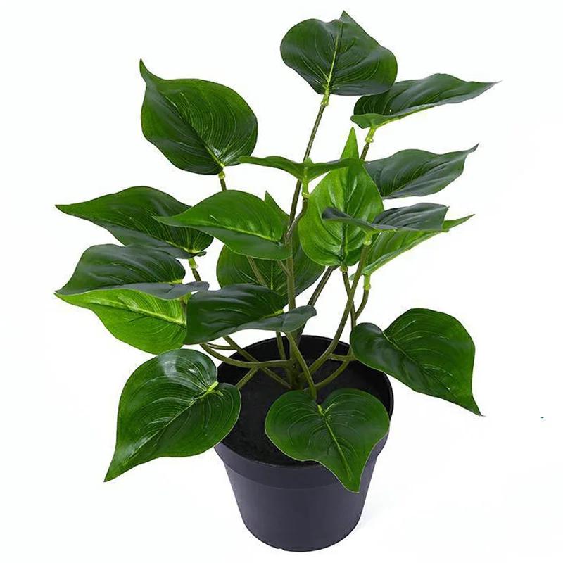 Artificial Plant Turtle Back Leaves Green Dill Leaf Small Fake Plant Living Room Office Desk Balcony Decoration Home Garden Deco