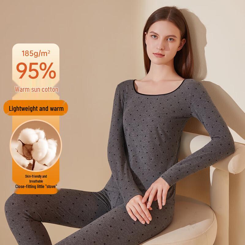 

Женский термокомплект с принтом Dingguagua XL