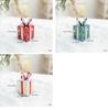 Nordic Luminous Wrought Iron Mini Gift Box Ornaments for Christmas Trees