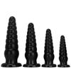 30 * 8.3cm Black Pointed  Oversized Anal Plug Suction Cup  Anal Sex Product  Erotic Chrysanthemum Oversized  Thick Fist Sex