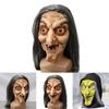 Halloweenowa Maska Wiedźmy Lateksowa Straszna Twarz Kostium Na Imprezę Dekoracja