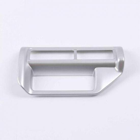 Matt Silver Headlight Button Frame Cover For Mitsubishi Eclipse Cross 2018-
