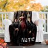 Customizable the Vampire Diaries Throw Blanket – Personalized Name, All-Season Cozy Snug Blanket, Machine Washable, Personalized Blanket