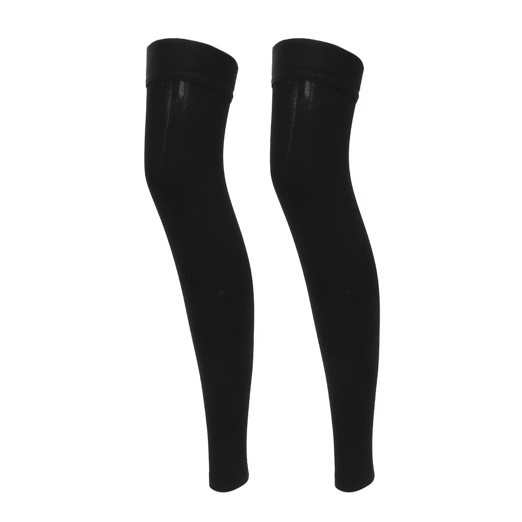 Thigh High Compression Stockings 2332 MmHg NonSlip Toeless Long Leg Sleeves for Women(XXL )