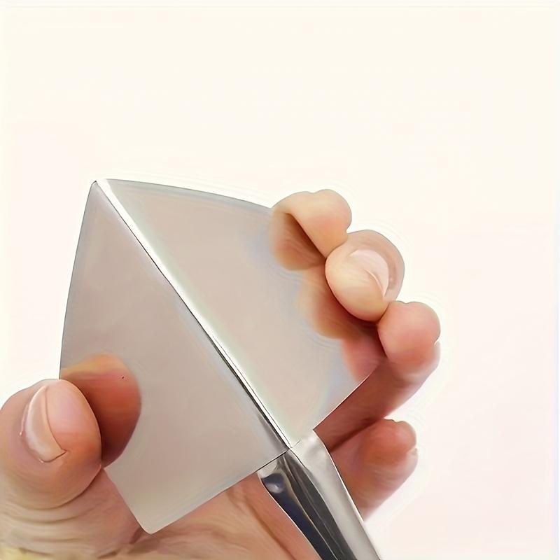 

Набор металлических шпателей - Шпатели для внутренних и внешних углов для разглаживания цемента и покраски гипсокартона, Не требует питания - Прочная очистка 1pcs