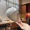 304 Stainless Steel Long-Handled Kitchen Colander Spoon for Drain, Noodles, Frying, and Hot Pot.