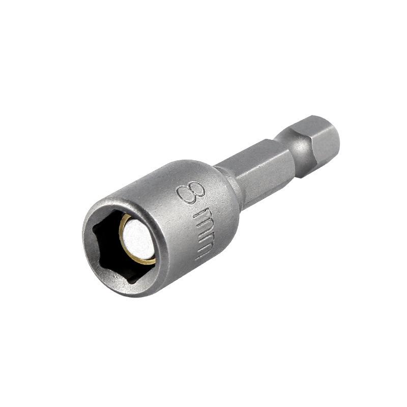 Strong Magnetic 8mm Electric Drill Hex Socket Set with Hex Shank for Self-Tapping Screws