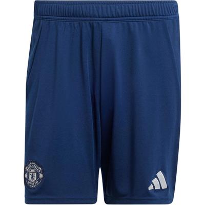 Manchester United Embroidered Badge Comfortable Versatile Shorts Men Shorts Blue IU1392