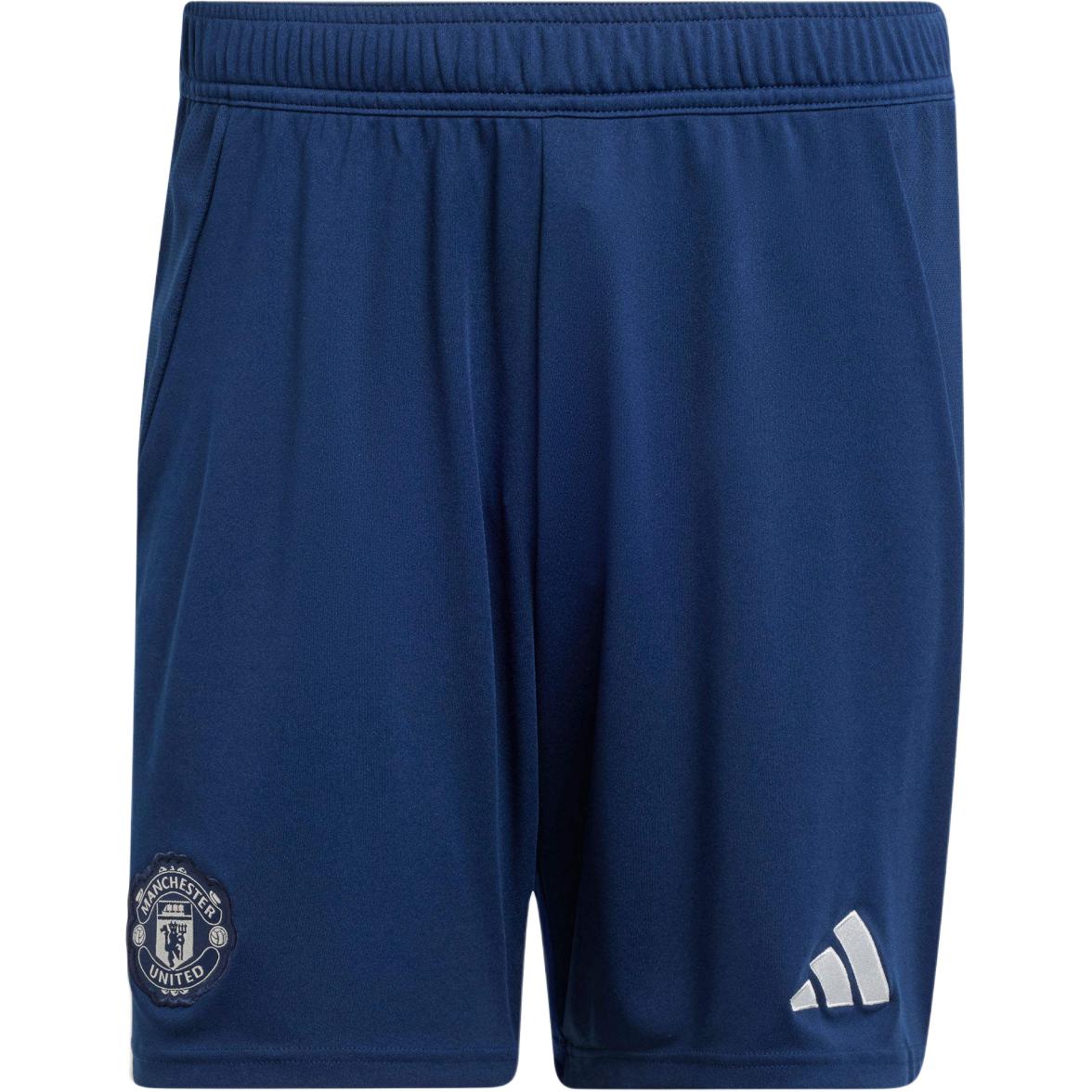 

Adidas Manchester United Embroidered Badge Comfortable Versatile Shorts Men Shorts Blue IU1392 XL