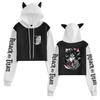 New Attack on Titan Women's Cat Ear Hoodie - Autumn/Winter Anime Merchandise
