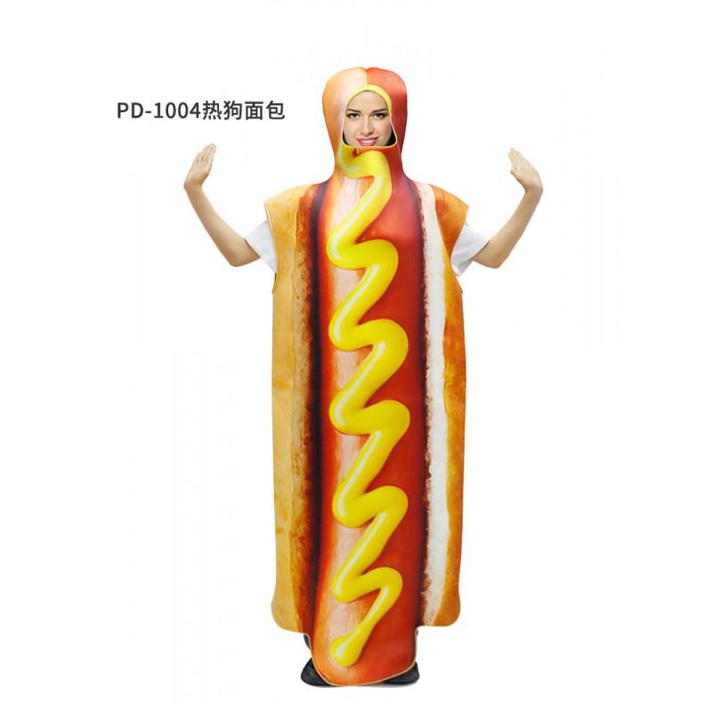 Adult Halloween Cosplay Costume Funny Food Mascot Outfit Stage Performance Party